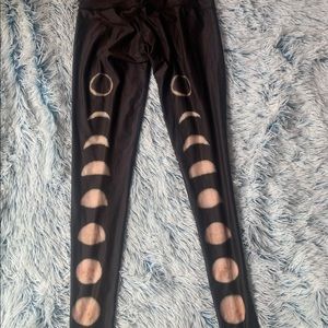 Teeki rare Phases of the Moon Yoga pant